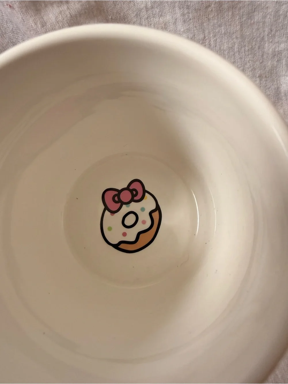 Hello Kitty Pink Donut Cafe Mug Gift
